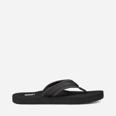 Teva Men's Mush II Canvas Flip Flops Sale NZ (TPKHU-2967)